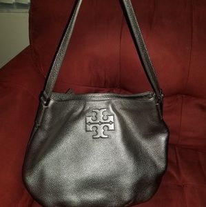 Tory Burch Thea Hobo Silver/Gunmetal